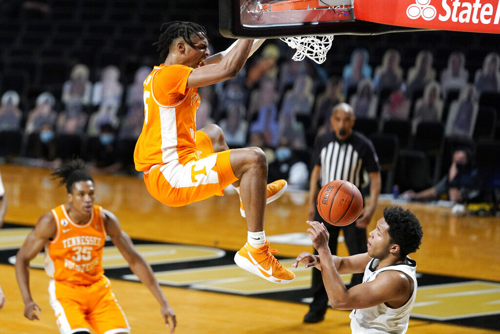 APTOPIX Tennessee Vanderbilt Basketball